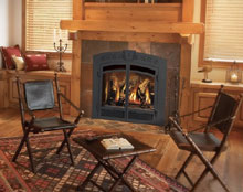 Just plug it in! electric fireplace